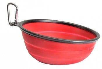 Camon Ciotola Pieghevole Inclinata Silicone Per Cibo Cani/Gatti 1050ml-4