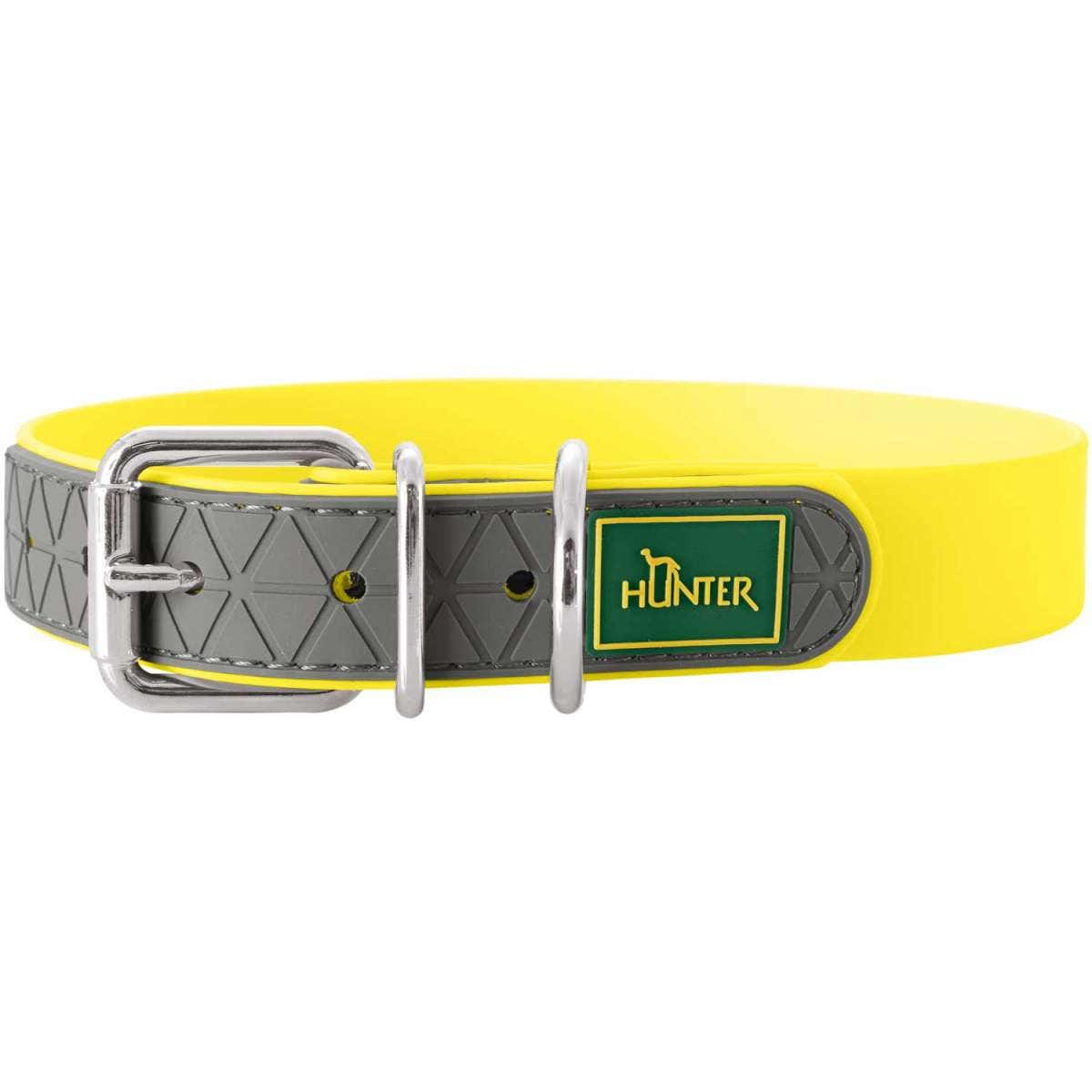 Hunter Collare Convenience L-XL Taglia 65 Giallo 1 Pezzo-1