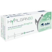 HyalganBio Siringa Intra-Articolare Acido Ialuronico 20 mg 2 ml 5 Pezzi