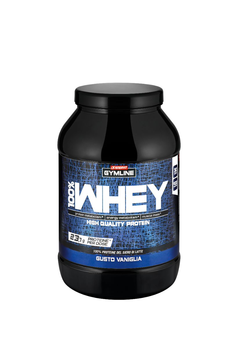 Enervit Gymline 100% Whey Concentrato Vaniglia 900g-2