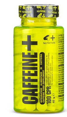 4+ Nutrition Caffeine+ 100 Compresse-1