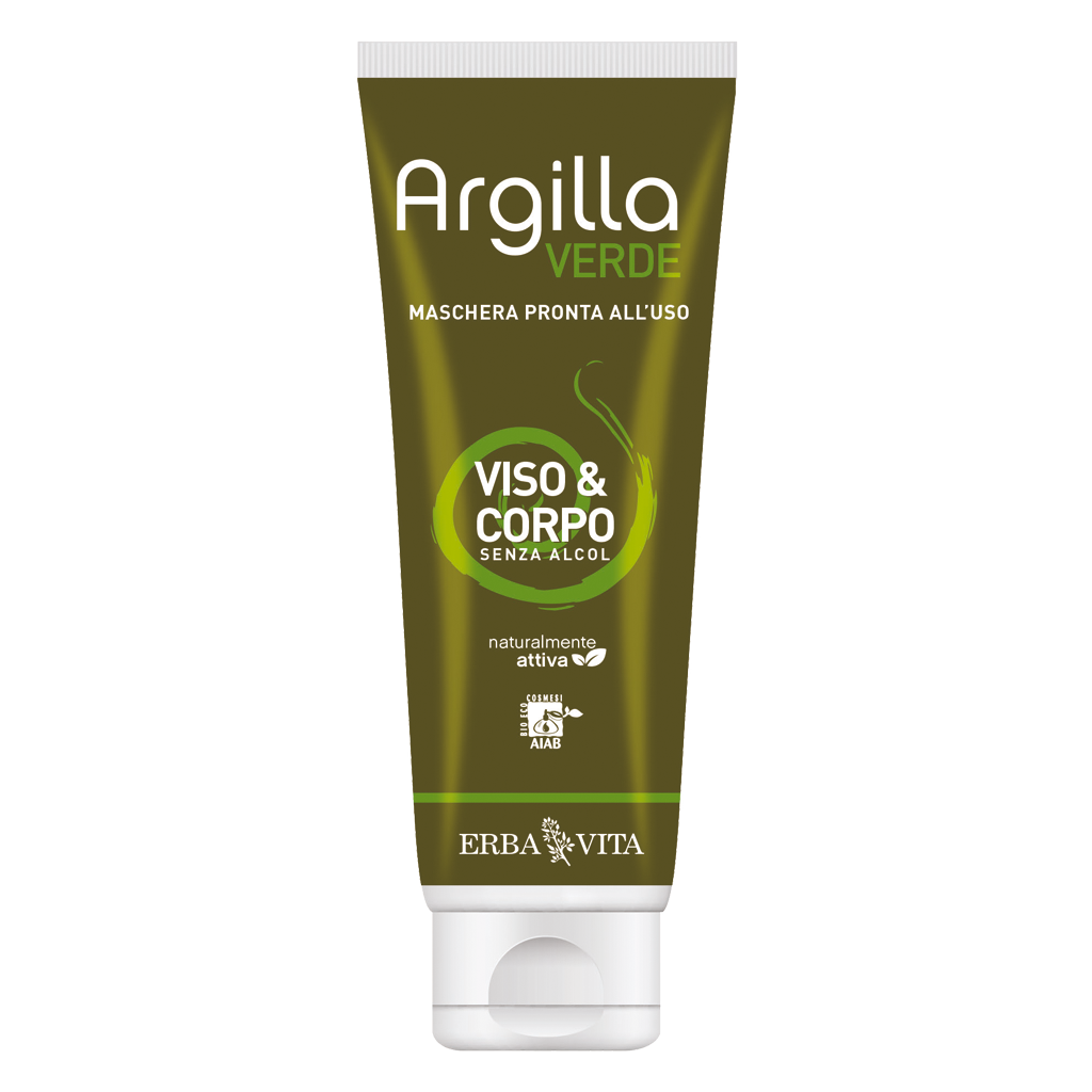 Argilla Verde Maschera Viso E Corpo 250ml  - 2