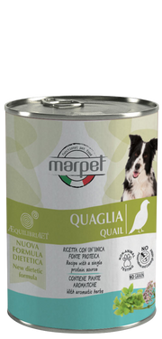 Marpet Aequilibriavet Dog Quaglia Cibo Umido Per Cani Adulti Scatoletta 400g-2