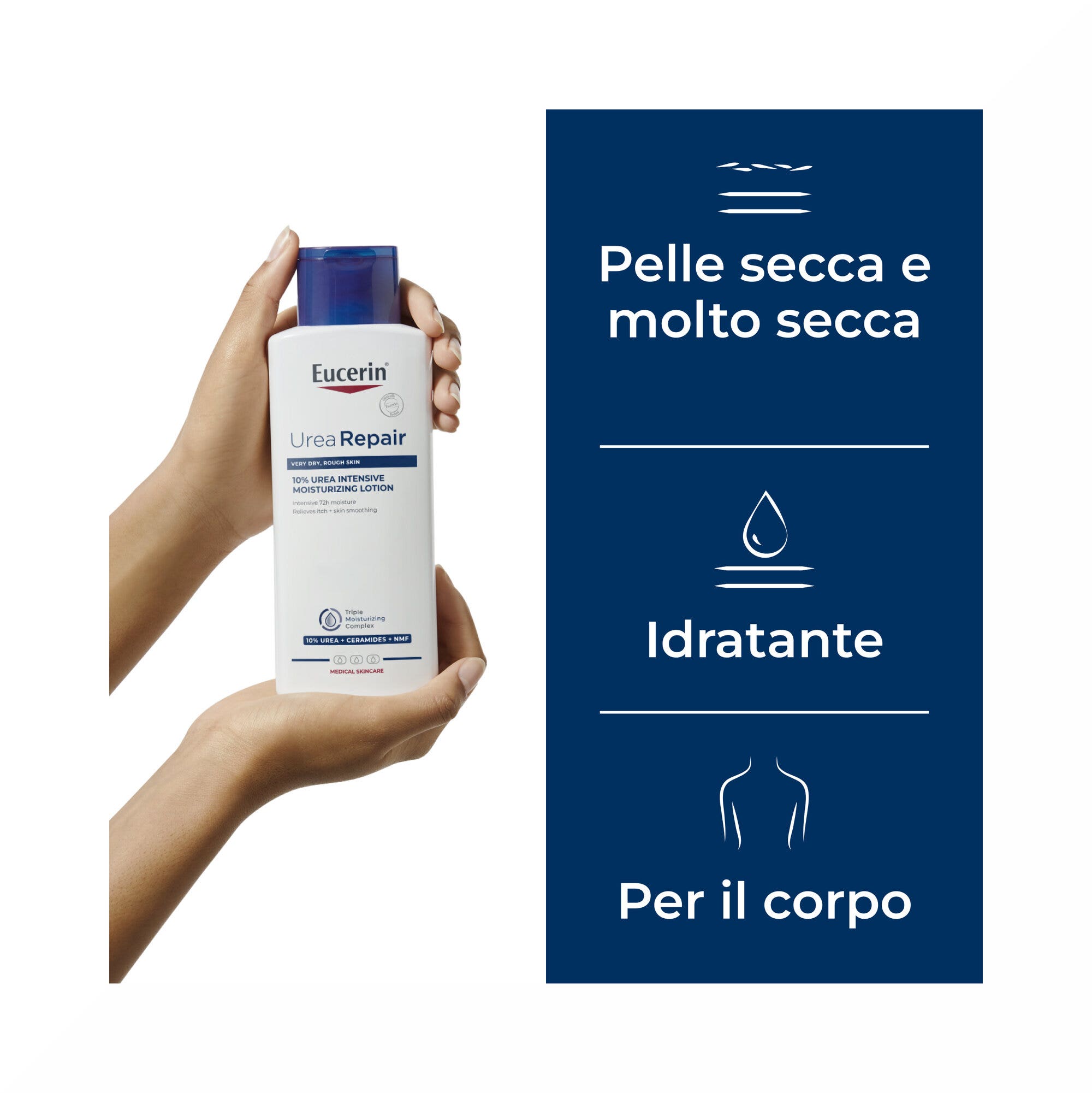 Eucerin UreaRepair Emulsione Intensiva 10% Urea 250ml-3