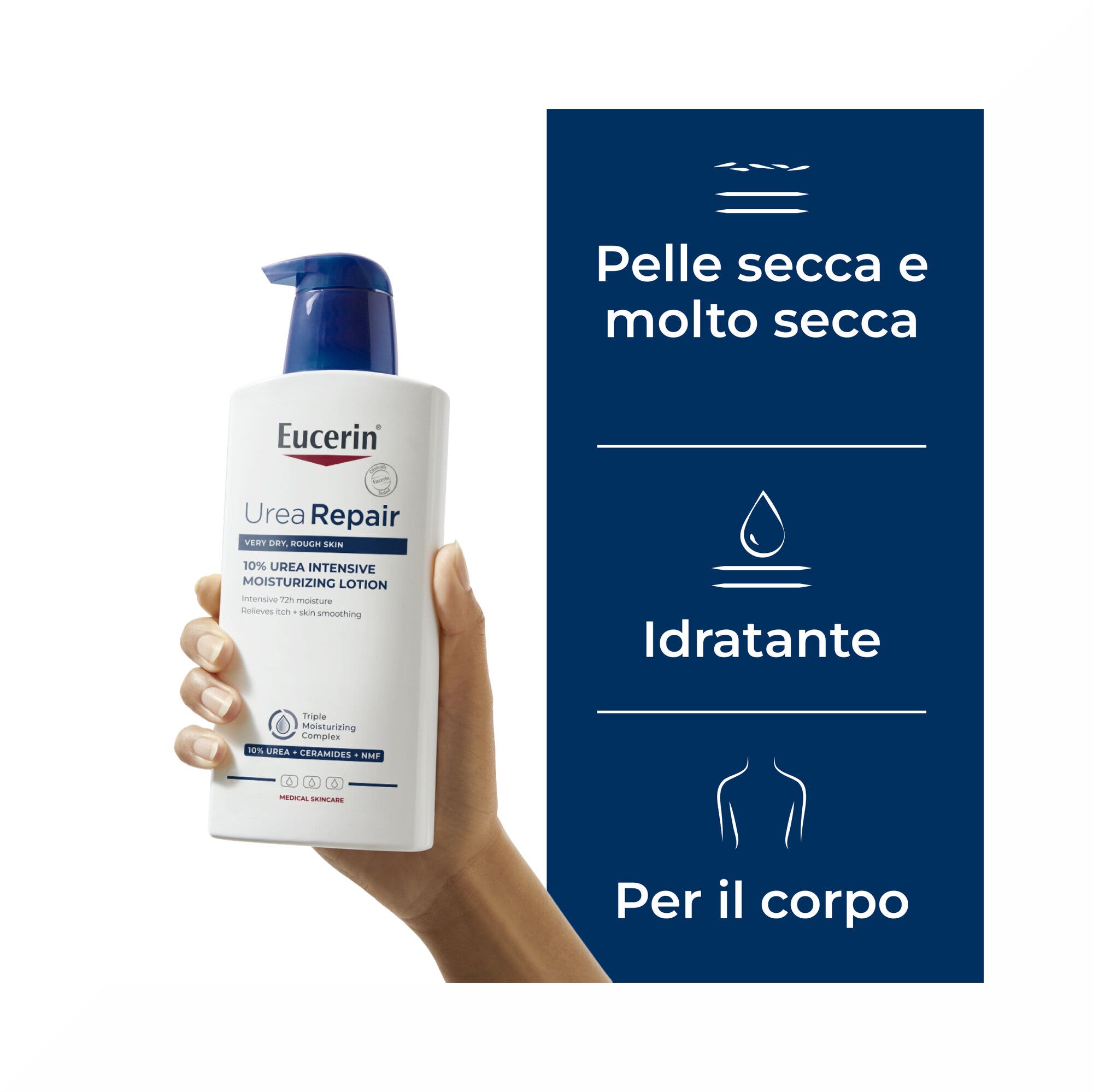Eucerin UreaRepair Emulsione Intensiva 10% Urea 400ml-3