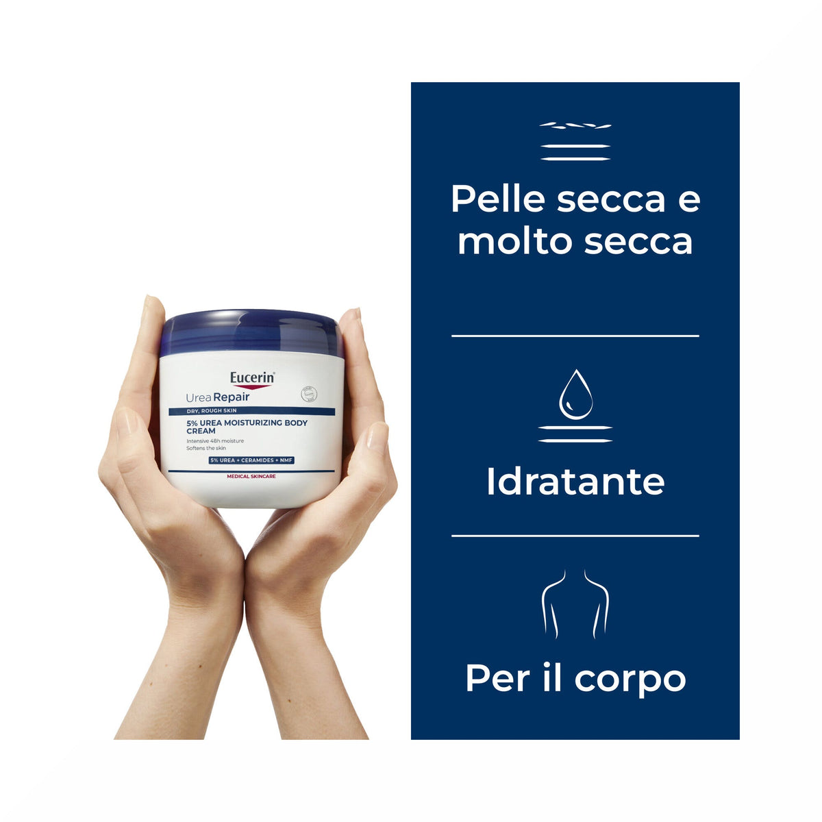 Eucerin UreaRepair Balsamo Corpo 5% Urea 450ml-3