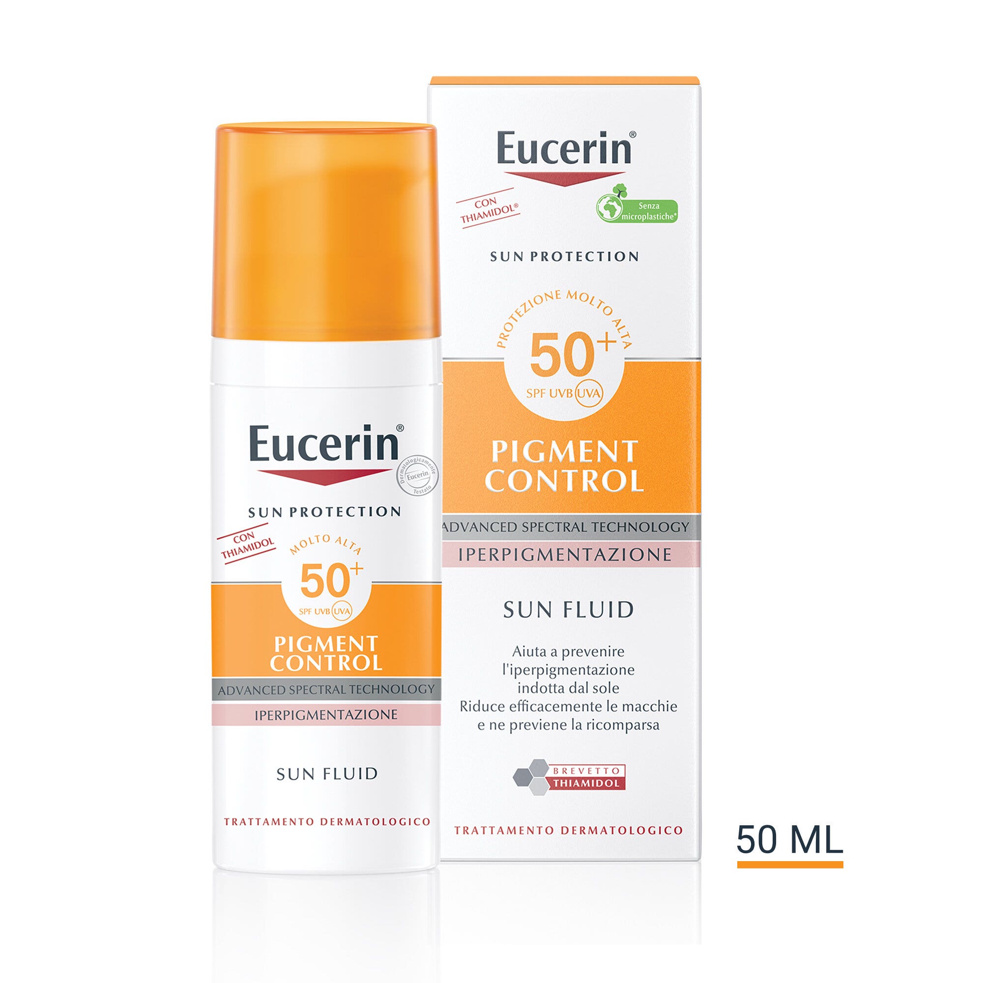 Eucerin Sun Fluido AntiPigment SPF50+ 50ml Protezione Solare-7