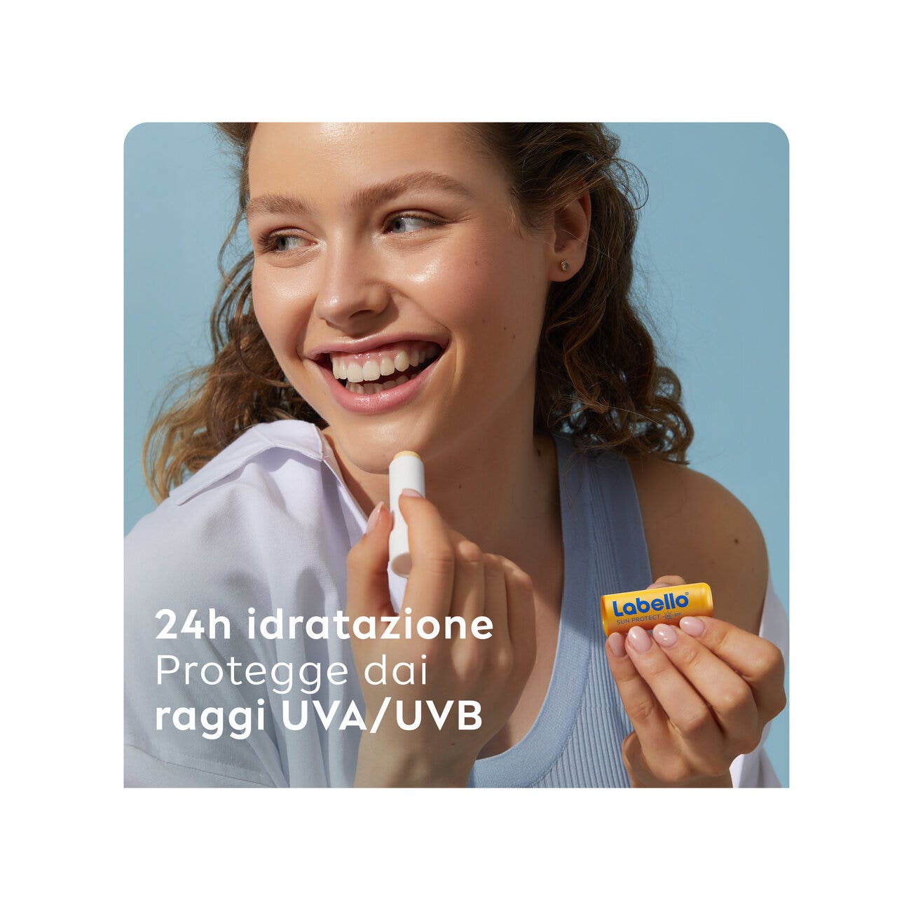 Labello Sun Protect Spf50 Burrocacao Labbra Idratante E Protettivo Con Filtri Uva/Uvb 4,8g-2