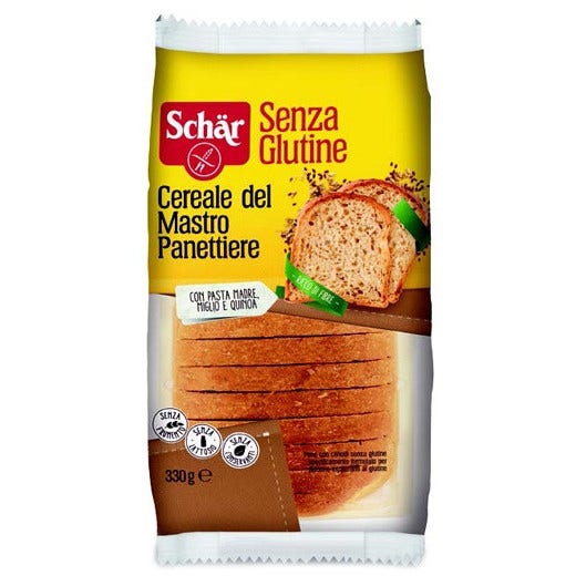 Schar Cereale Del Maestro Panettiere Pane Ai Cereali Senza Glutine 330g-2