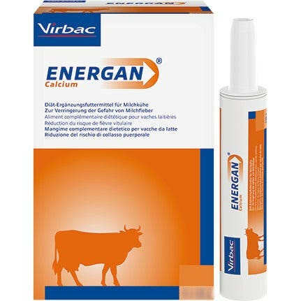 Energan Calcium Mangime Dietetico Con Calcio Per Vacche Da Latte 1 Tubo Siringa-4