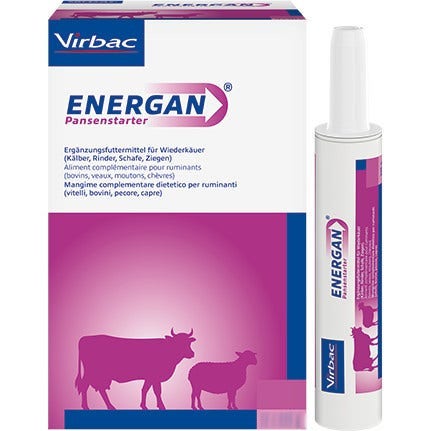 Energan Pansenstarter Mangime Complementare Per Bovini/Ovini/Vitelli/Caprini 1 Tubo Siringa-3