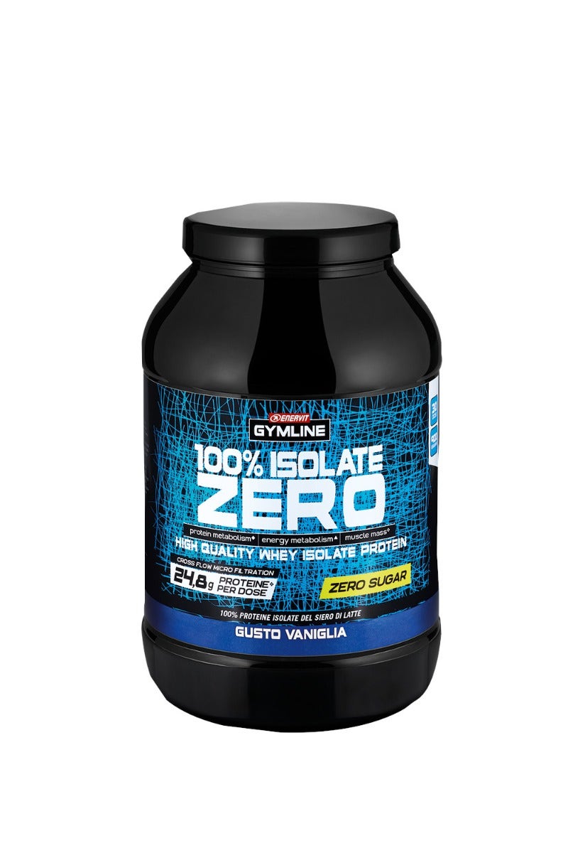 Enervit Gymline 100% Whey Protein Isolate Zero Vaniglia 900g-2
