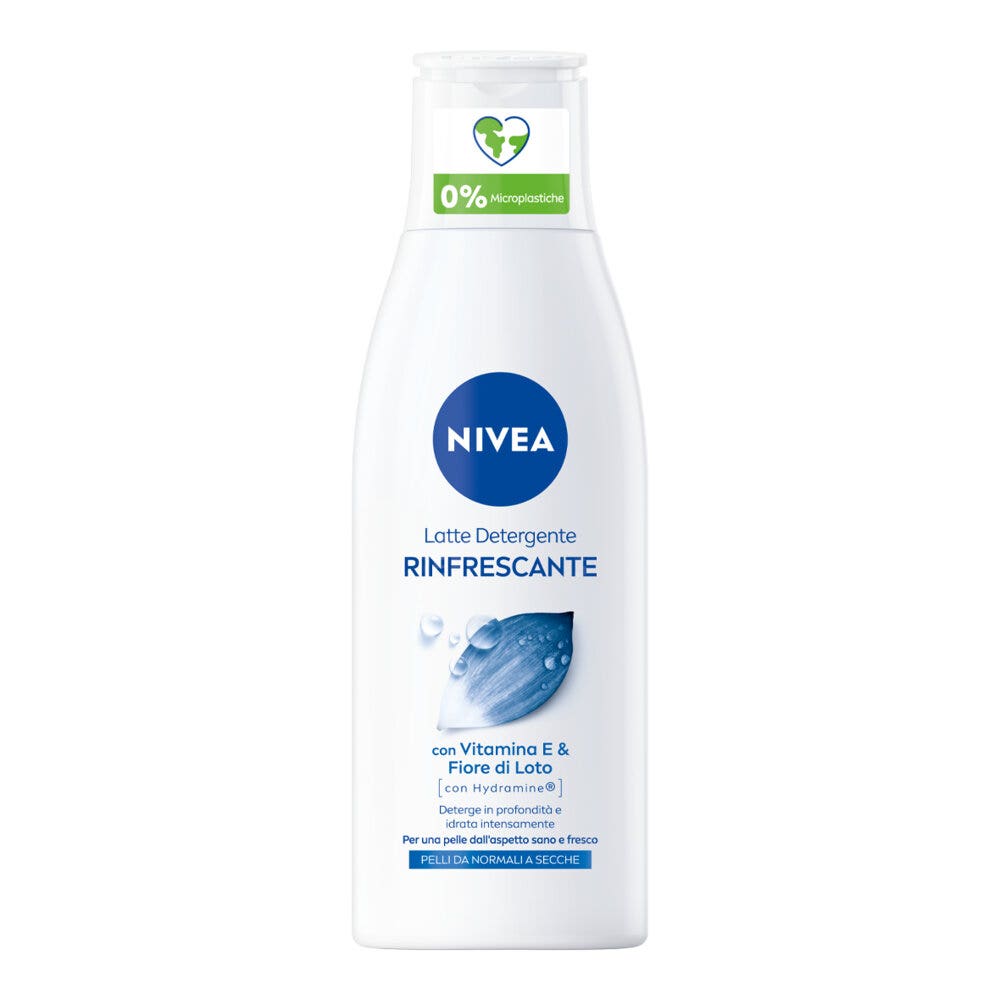 Nivea Latte Detergente Rinfrescante Latte Detergente Viso Idratante E Delicato 200ml-1