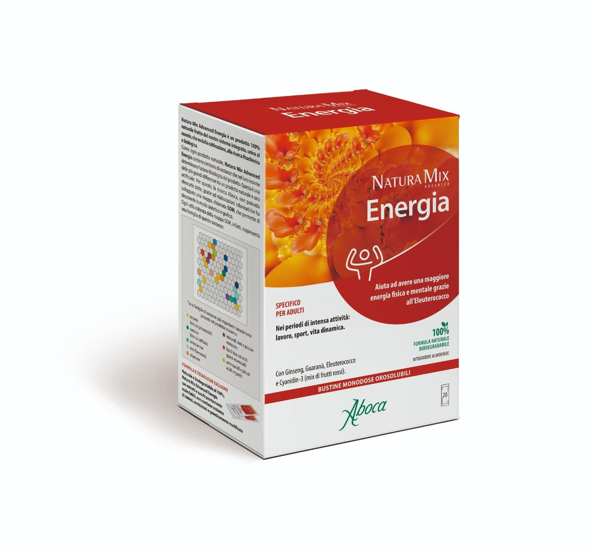 Aboca Natura Mix Advanced Energia 20 Bustine-2