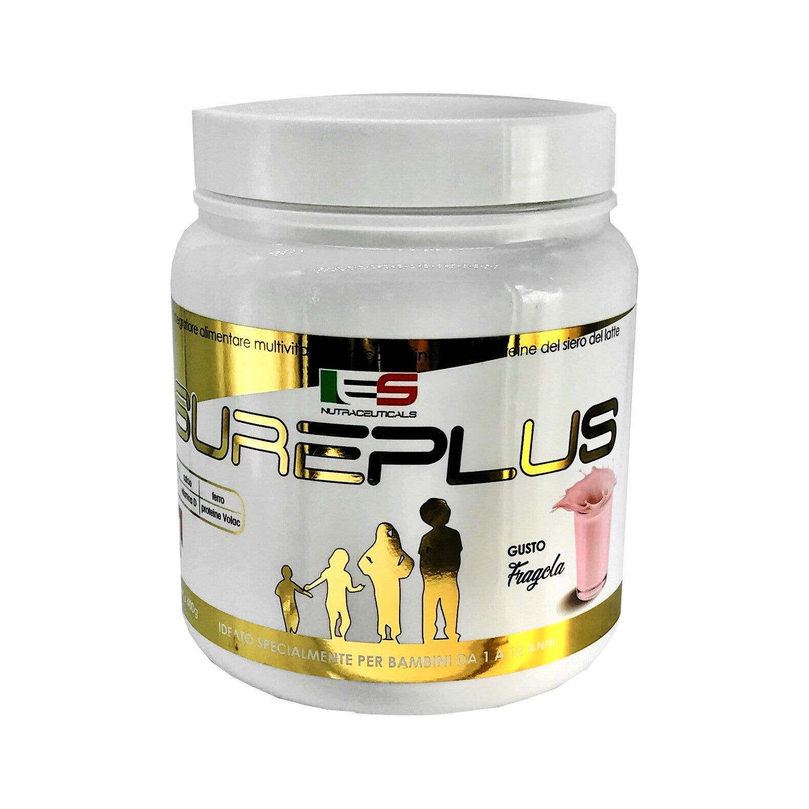 Sureplus Polvere Fragola 400g-3