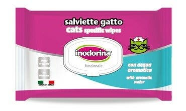 Inodorina Funzionale Salviette Detergenti Per Gatti 40 Salviette-2