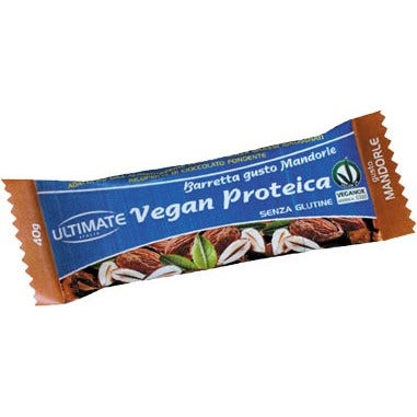 Ultimate Vegan Proteica Barretta  Gusto Mandorle 40g-2