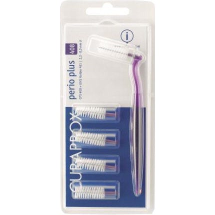 Curaprox Perio Plus 408 Con 5 Scovolini Interdentali + Supporto-2