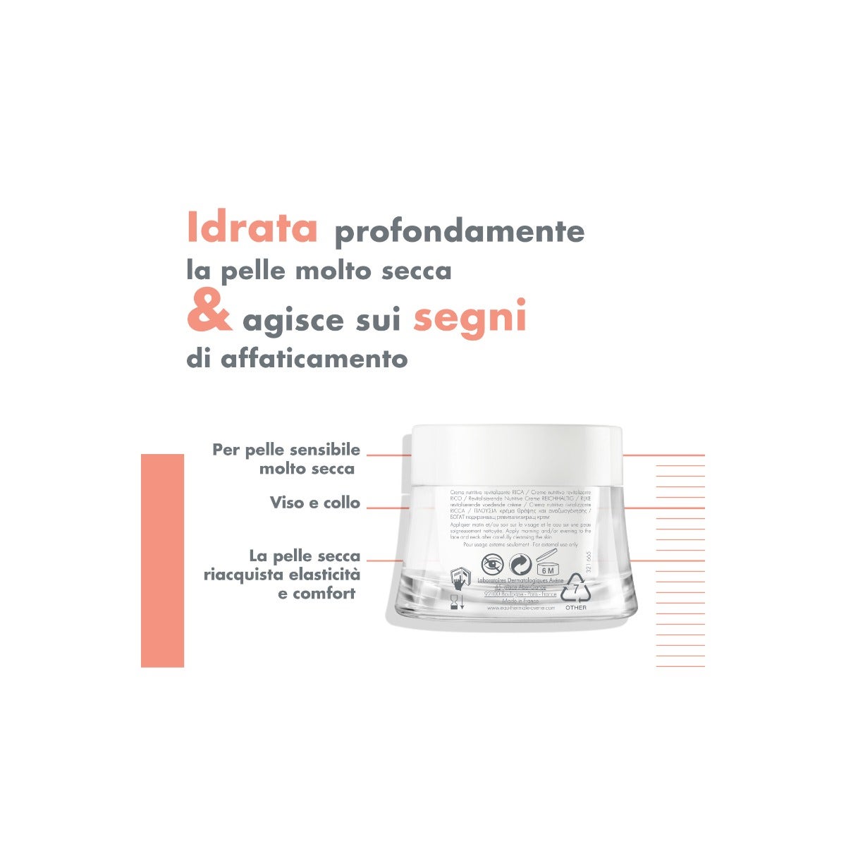 Avene Crema Nutritiva Rivitalizzante Ricca 50ml-3