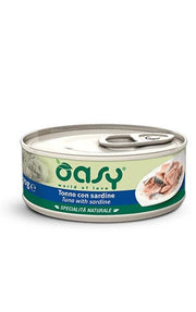 Oasy Specialità Naturale Gatto Tonno con Sardine 70g-1