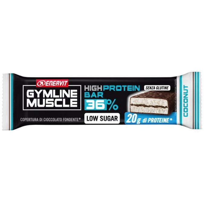 Enervit Sport Gymline High Protein Bar 36% Coconut 1 Pezzo 55g-2