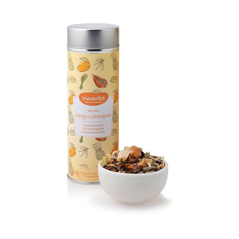 Neavita Silver Tin Infuso Mango E Lemongrass 100g-2