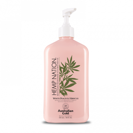 Australian Gold Hemp Nation White Peach Hibiscus Idratante Doposole 535ml-1