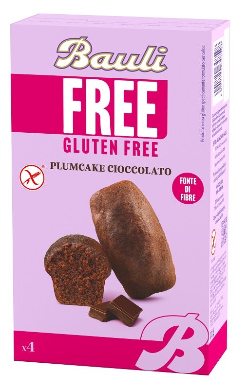 Bauli Free Plumcake Cioccolato 4 Pezzi da 33 g-0