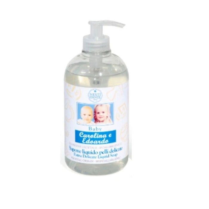 Nesti Dante Baby Carolina e Edoardo Sapone Liquido pelli delicate 500ml-1