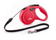 Flexi New Classic In Corda Guinzaglio Per Cani Colore Rosso Taglia M 5m-1