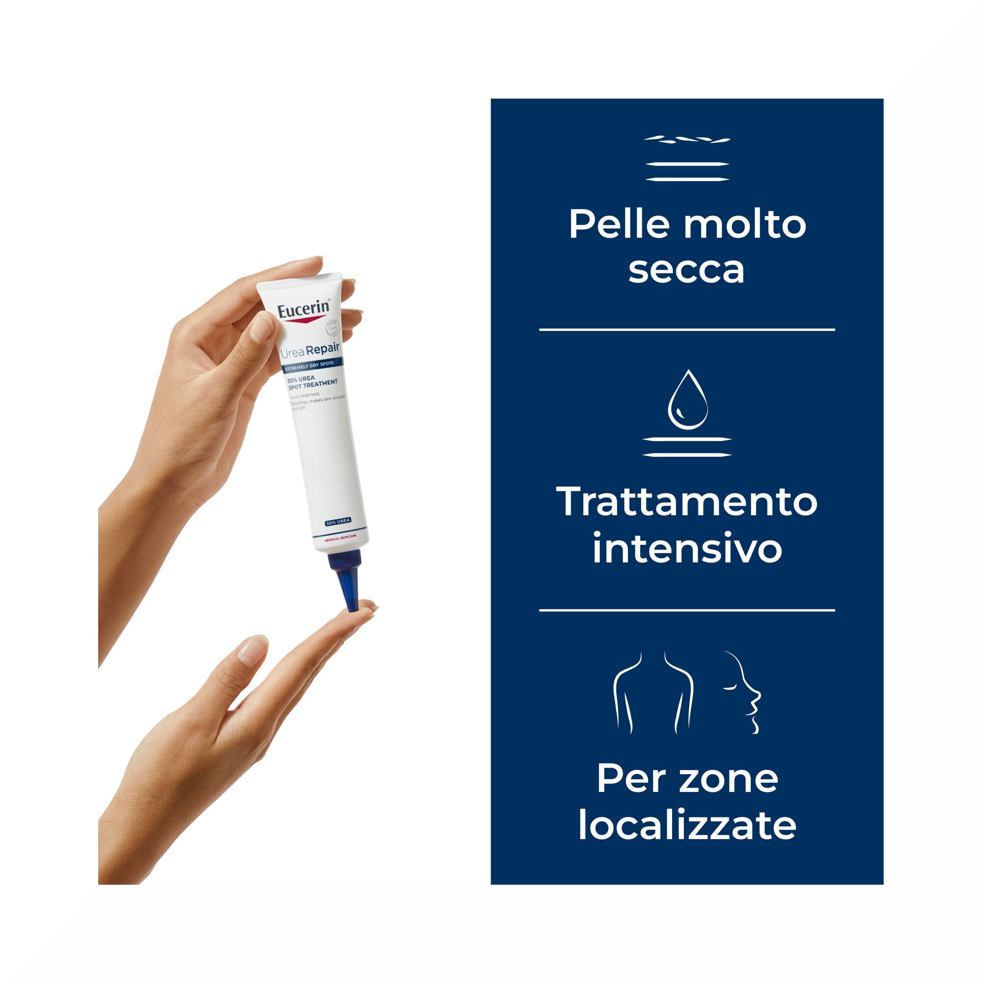 Eucerin UreaRepair 30% Urea Cream 75ml Crema Idratante Corpo-3