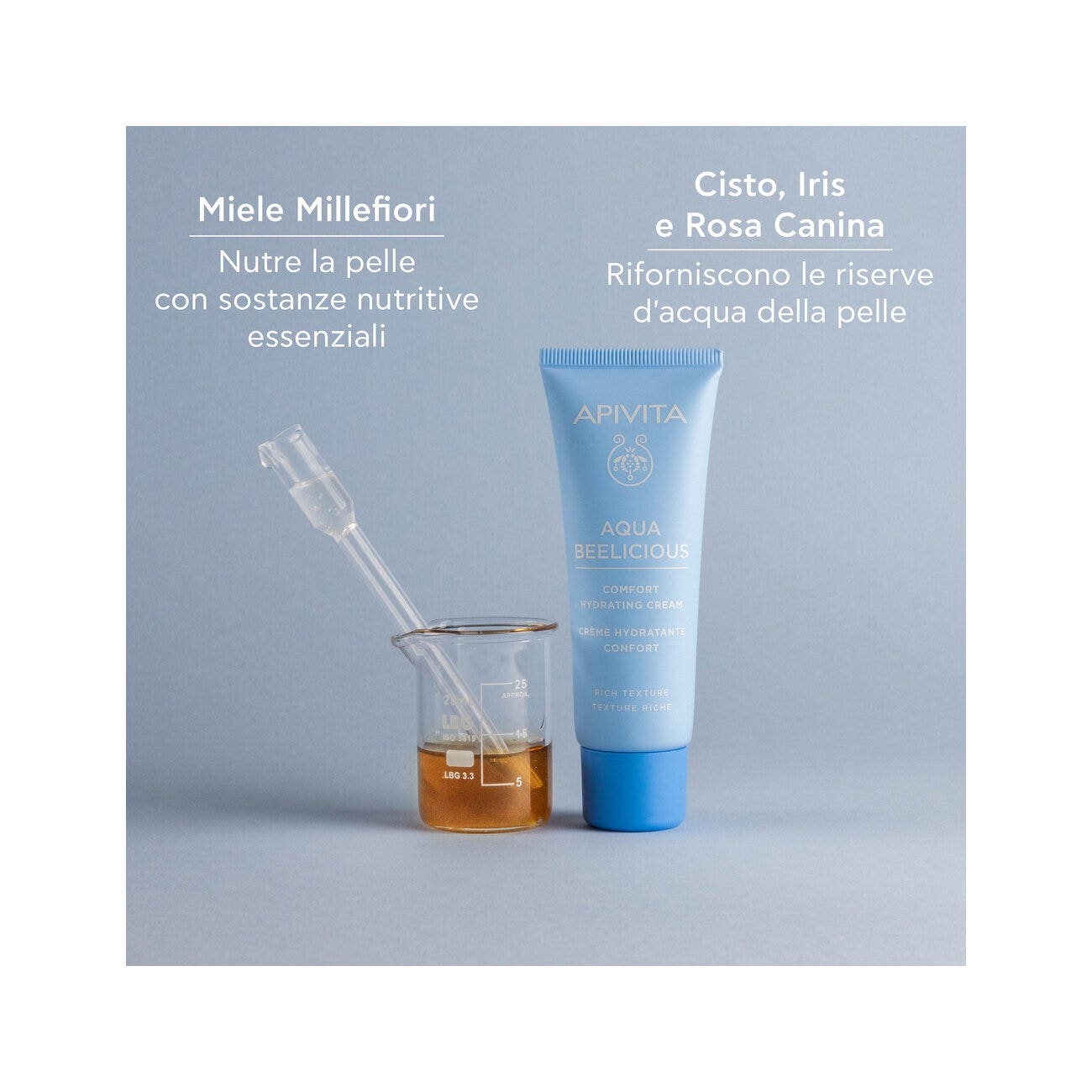 Apivita Crema Comfort Idratante Texture Ricca 40ml-6