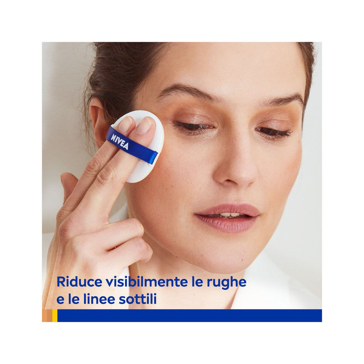 Nivea Q10 Plus Anti-age 3in1 Skin Care Cushion Dark 15 ml Crema Viso Colorata Anti-età Fp15-10