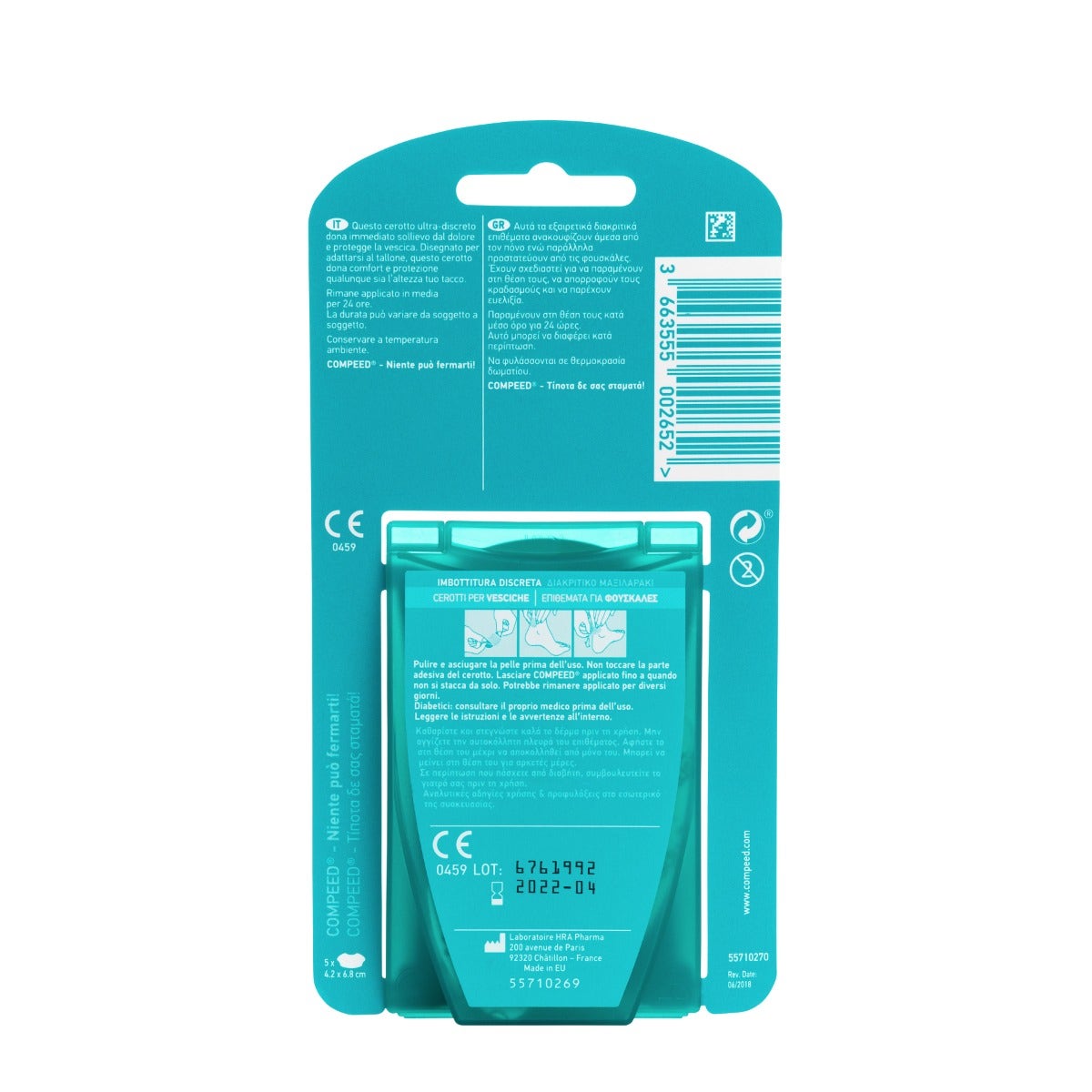 Compeed Cerotto Vesciche Tacchi Alti 5 Pezzi  -17