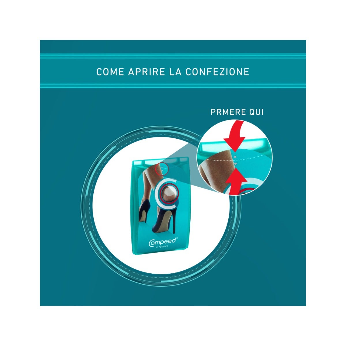 Compeed Cerotto Vesciche Tacchi Alti 5 Pezzi  -19