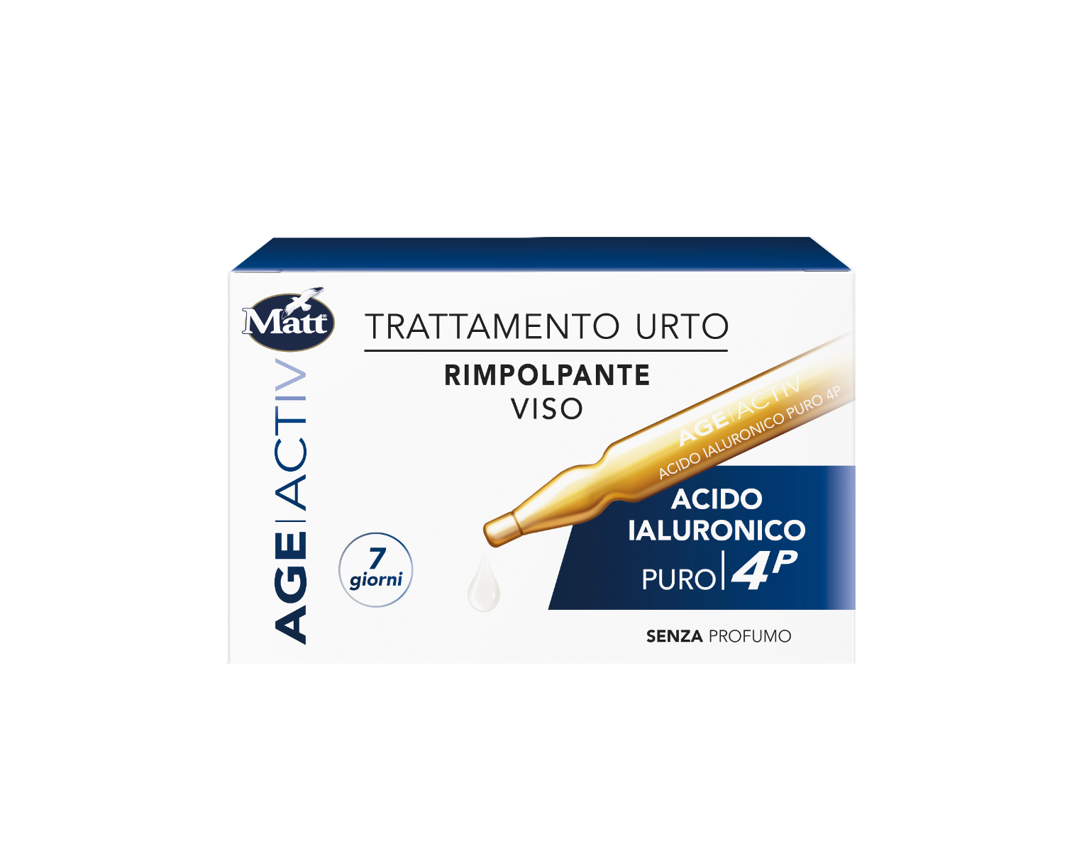Matt Age Activ Trattamento Urto Rimpolpante Viso 7 Fiale-2