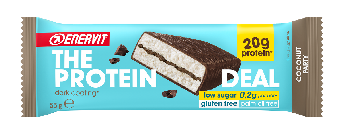 Enervit The Protein Deal Protein Bar Coconut 55g-2