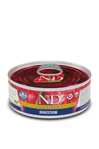 Farmina N&D Quinoa Digestion Per Gatti Adulti Lattina 80g-1