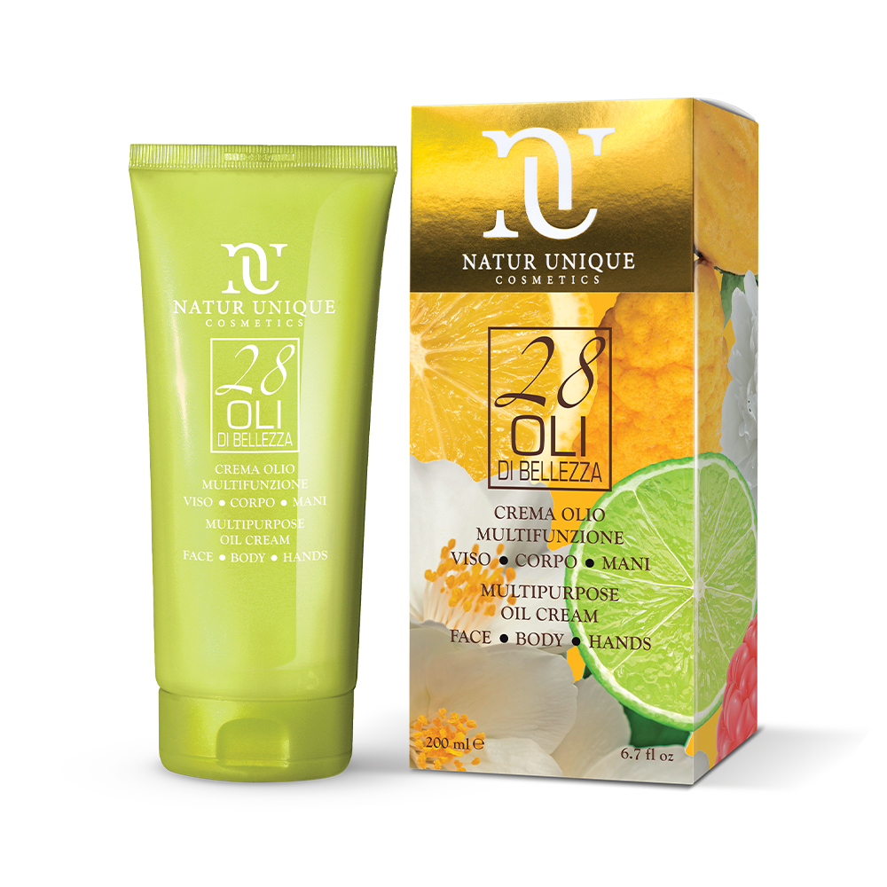 Natur Unique 28 Oli Di Bellezza Crema Olio Multifunzione Corpo 200ml-1