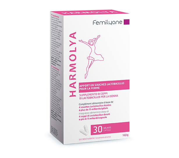 Laboratoires Bailleul Harmolya Supplemento Di Lactobacillus 30 Capsule-2