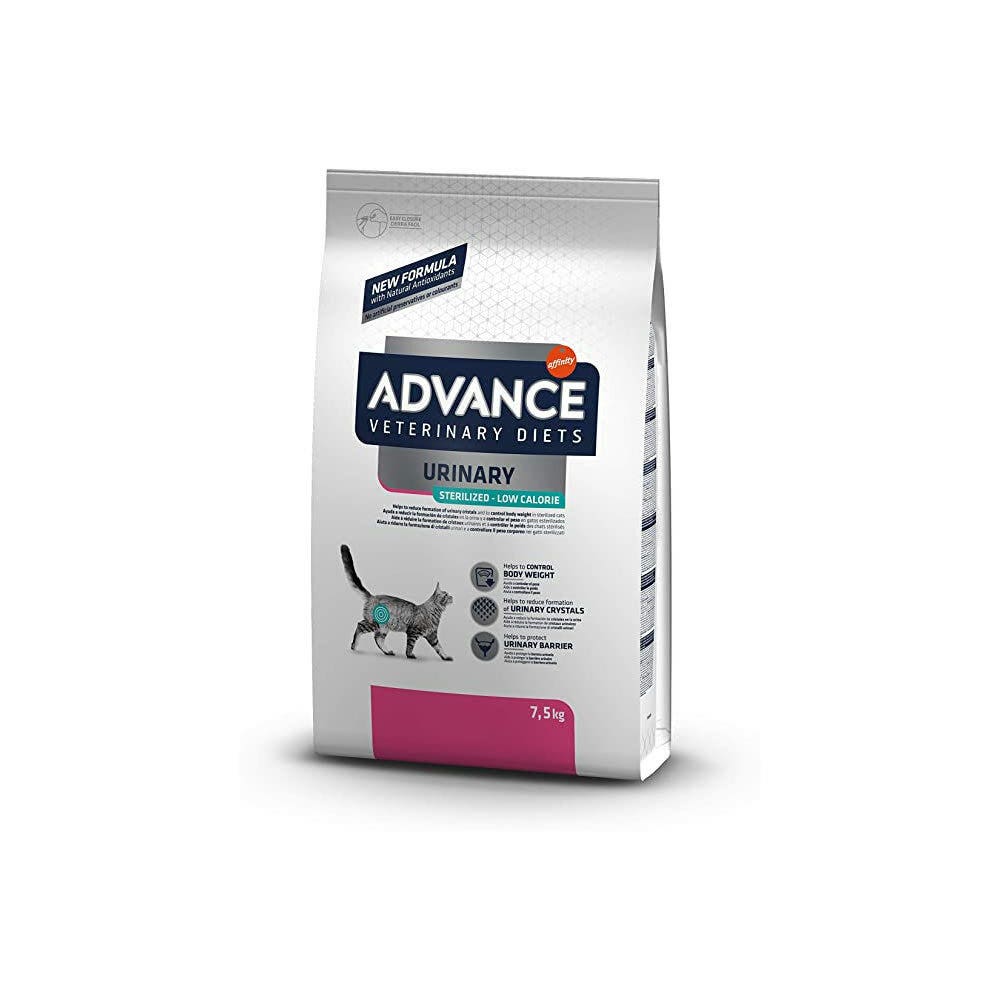 Advance Veterinary Diets Urinary Sterilized Low Calorie Crocchette Per Gatti Sterilizzati Sacco 7,5kg-3
