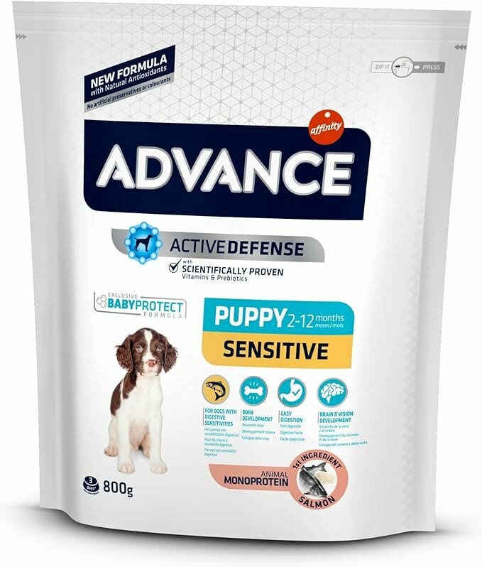 Advance Puppy Sensitive Care Cibo per Cani 800g-1