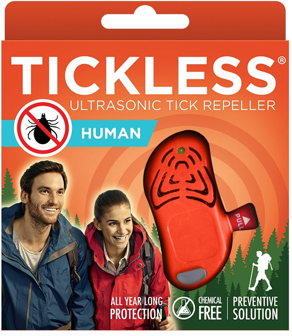Tickless Human Adulti Repellente Ultrasuoni Colore Orange