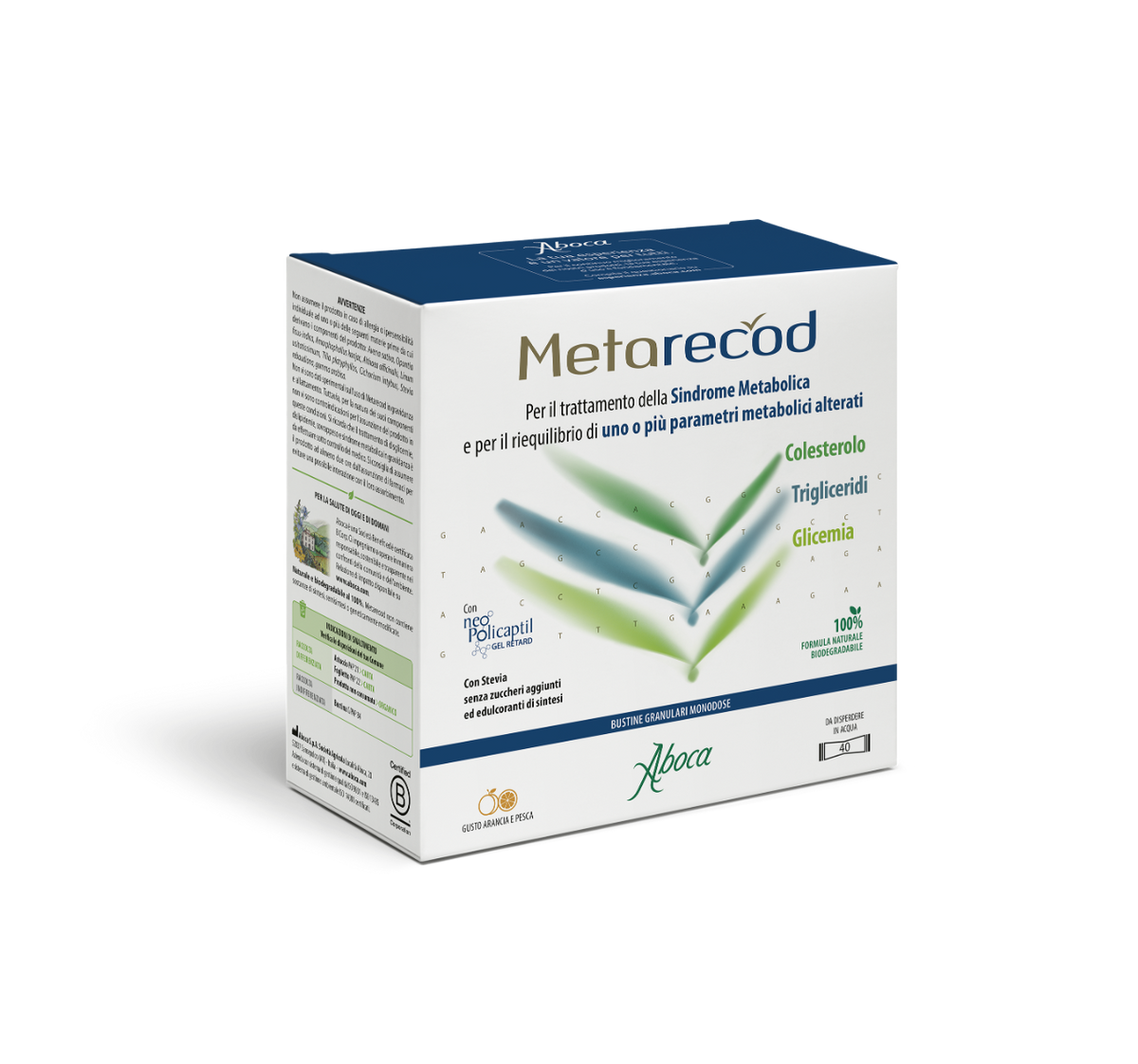 Aboca Metarecod 40 Buste Granulato-2