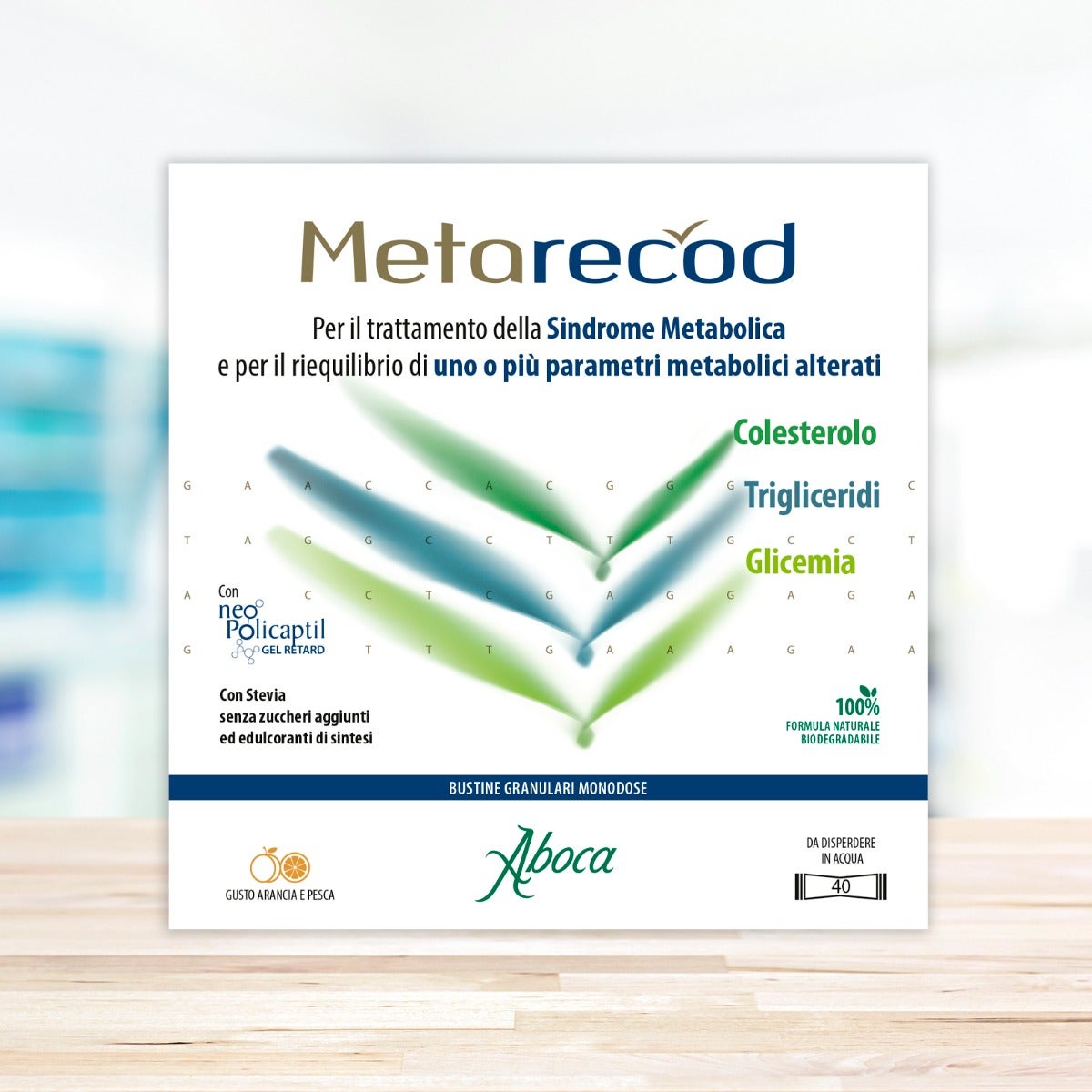Aboca Metarecod 40 Buste Granulato-3