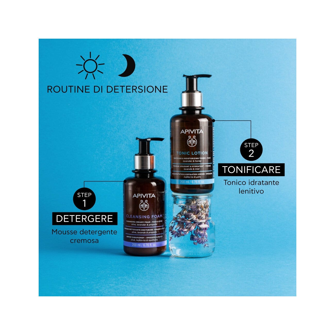 Apivita 2In1 Tonico Lenitivo/Idratante 200ml-5