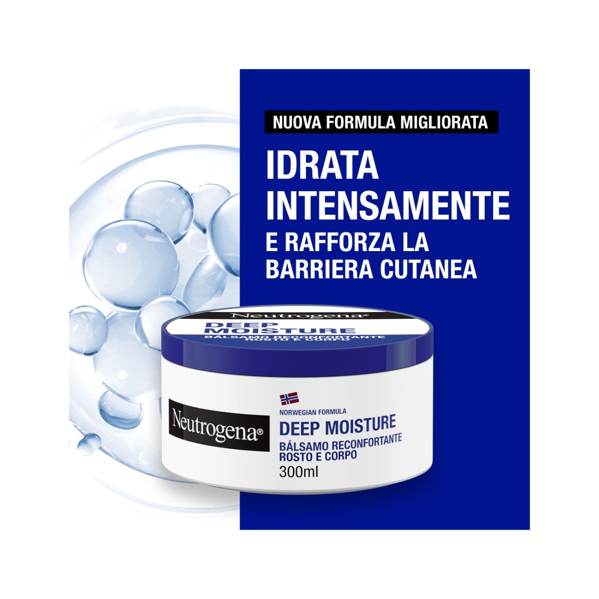 Neutrogena Balsamo Comfort Idratazione Intensa per Pelle Secca Crema Viso E Crema Corpo 300ml-9