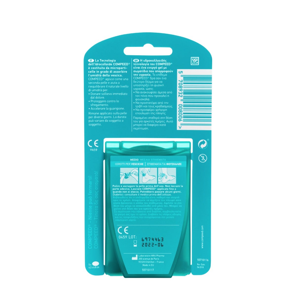 Compeed Cerotti Vesciche Medio 5 Pezzi-6