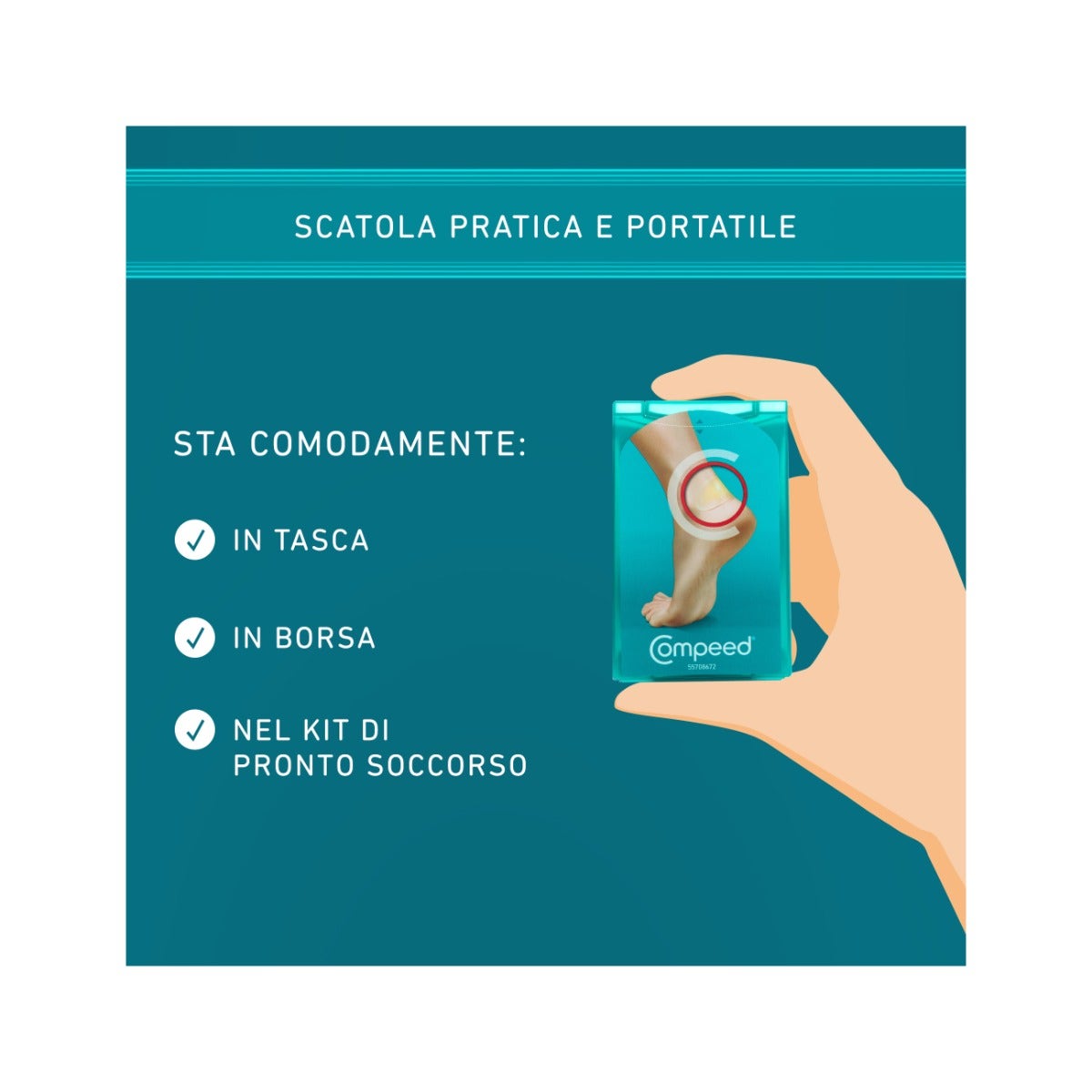 Compeed Cerotti Vesciche Medio 5 Pezzi-7