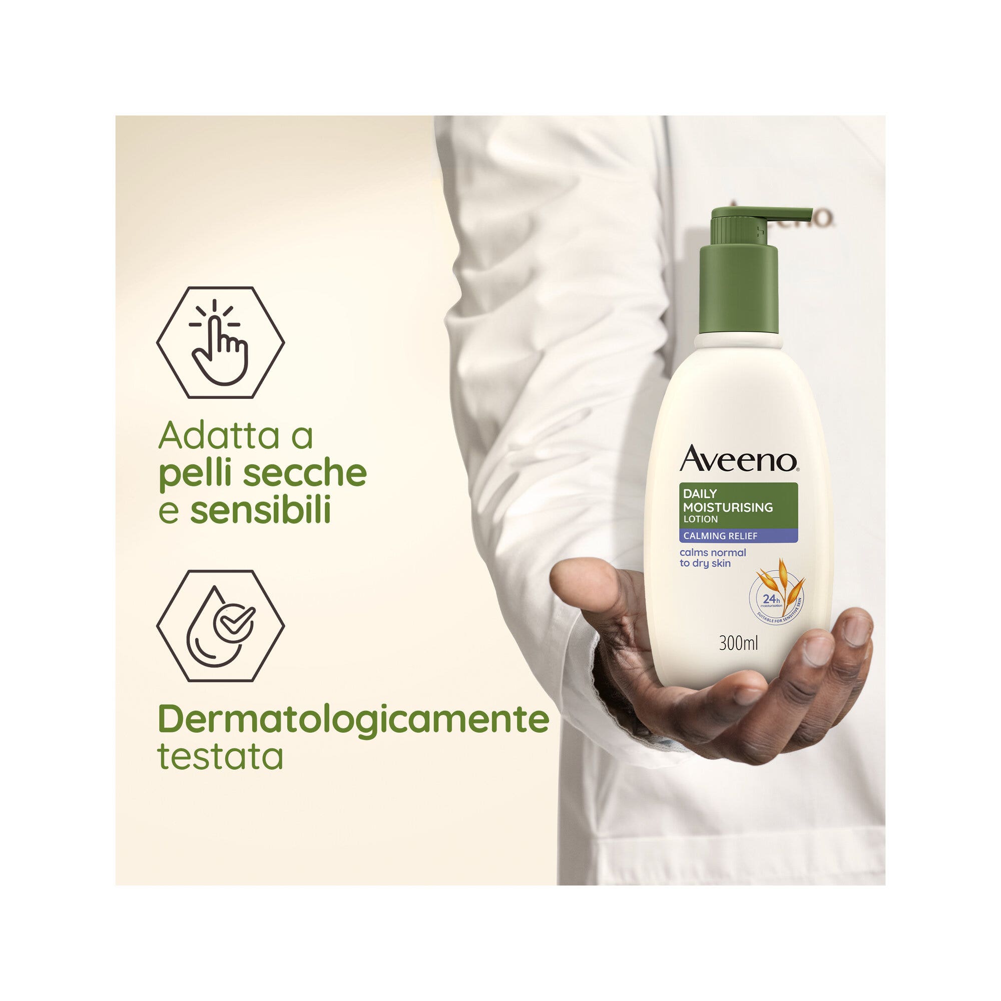 Aveeno Daily Moisturising Crema Idratante Corpo Lavanda 300ml-26